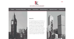 Desktop Screenshot of fkcapitalmanagement.com